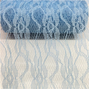 Lace Roll Organza Spool Fabric Ribbon 30*910cm Netting Fabric DIY Wedding Event Party Chair Sash Bow Table Runner Decoration