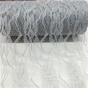 Lace Roll Organza Spool Fabric Ribbon 30*910cm Netting Fabric DIY Wedding Event Party Chair Sash Bow Table Runner Decoration