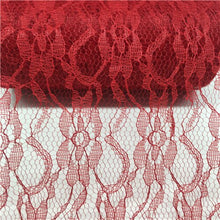 Load image into Gallery viewer, Lace Roll Organza Spool Fabric Ribbon 30*910cm Netting Fabric DIY Wedding Event Party Chair Sash Bow Table Runner Decoration
