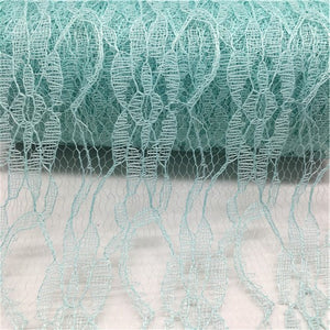 Lace Roll Organza Spool Fabric Ribbon 30*910cm Netting Fabric DIY Wedding Event Party Chair Sash Bow Table Runner Decoration