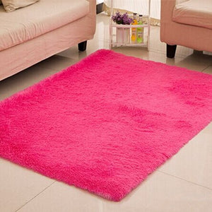 ห้องนั่งเล่น/ห้องนอนพรม Antiskid นุ่ม 150 ซม.* 200 ซม.พรมพรมโมเดิร์นพรมพรม purpule สีขาวสีชมพูสีเทา 11 สี