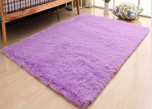 ห้องนั่งเล่น/ห้องนอนพรม Antiskid นุ่ม 150 ซม.* 200 ซม.พรมพรมโมเดิร์นพรมพรม purpule สีขาวสีชมพูสีเทา 11 สี